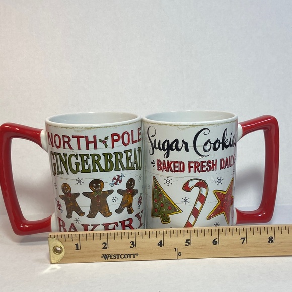 Anne Tavoletti Holiday Mug / Cup. Set of 2. Slighly oversized - Picture 9 of 11